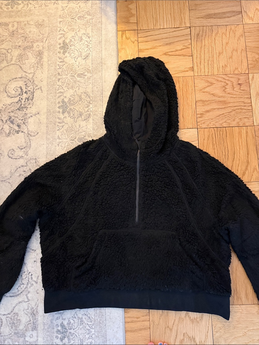 Lululemon Sherpa Half-Zip Hoodie Scuba Sweatshirt